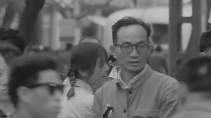 70年代北京大街小巷人群