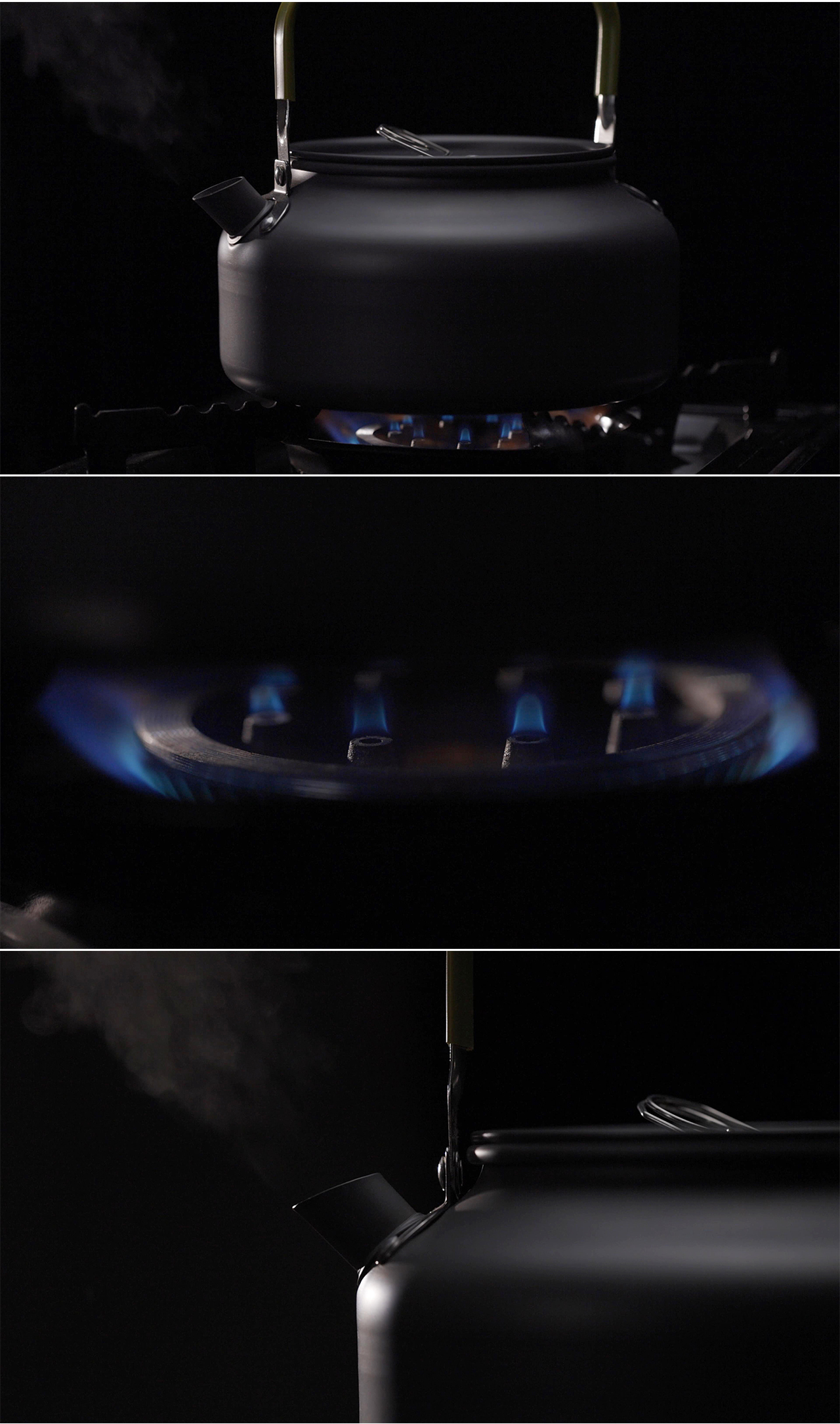 4K水壶烧水开始视频素材
