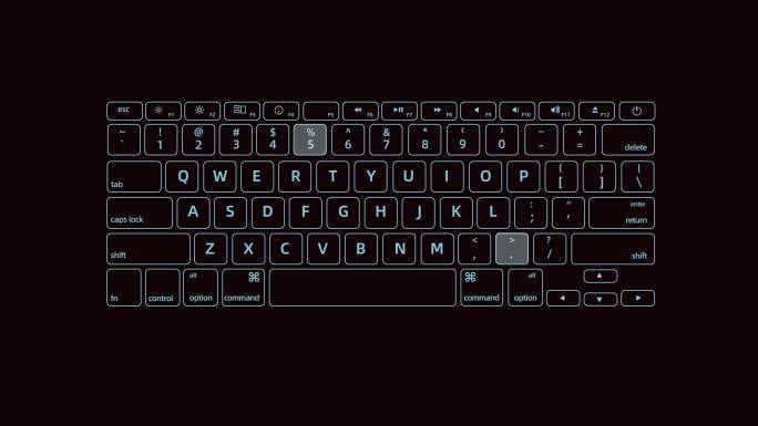 键盘HUD