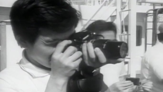70年代摄影师拍照