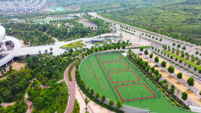枣庄市民中心体育中心休闲健身区域