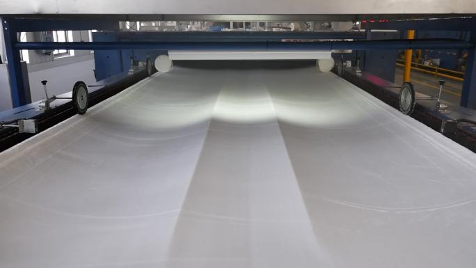 布匹生产过程