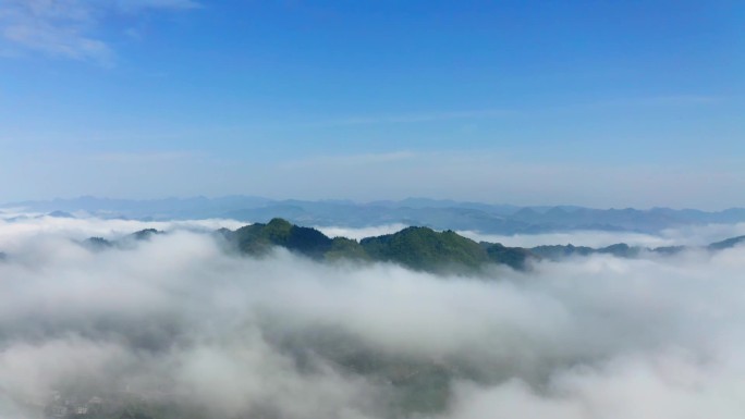 【原创】云雾山脉乡村延时
