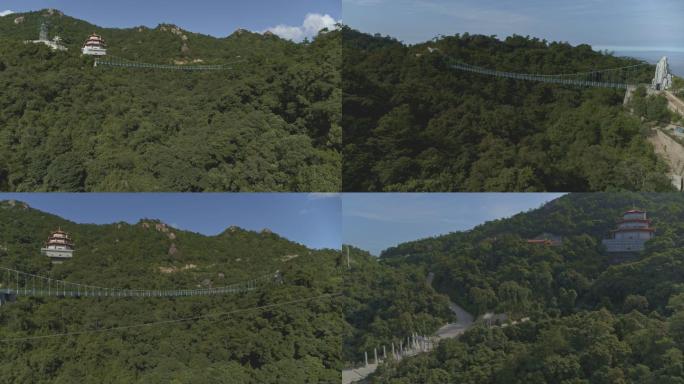 福建漳州长泰县天柱山吊桥6K