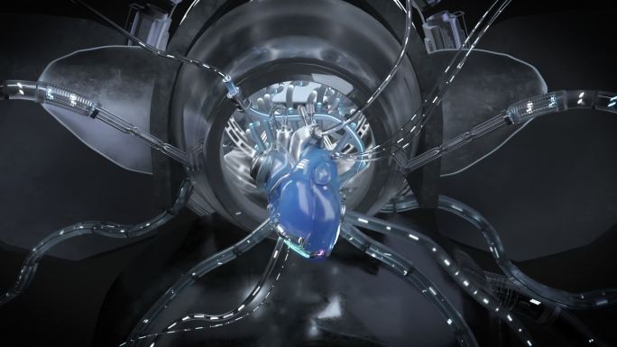 未来科技粒子数据心脏