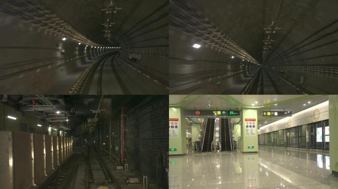 4K地铁隧道穿梭