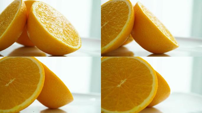 4K橙子橘子水果