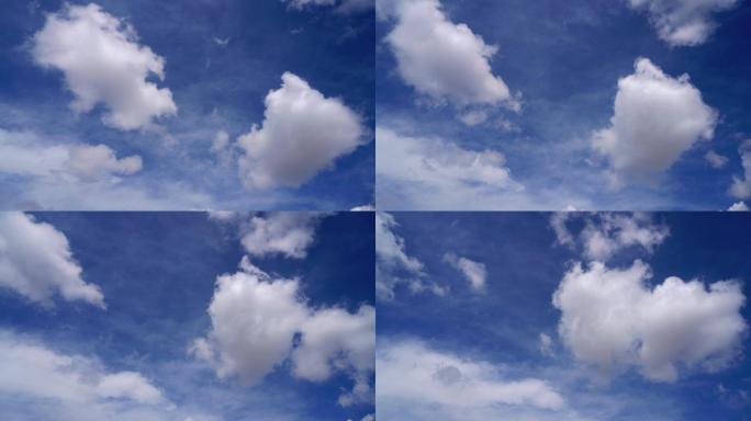 大气天空云朵流动空镜头-1