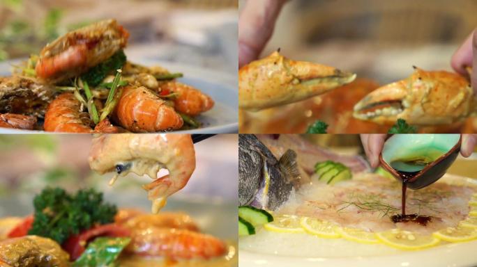 （版权）东南亚美食：东南亚菜虾蟹虾刺身