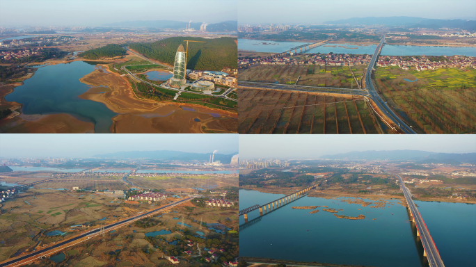 航拍吉安县永和镇