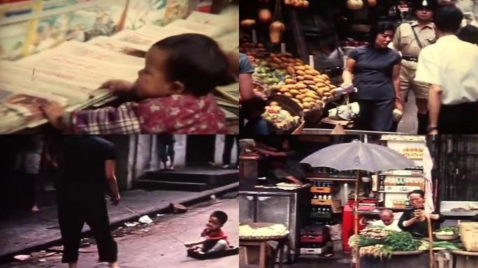60年代香港街道市井面貌