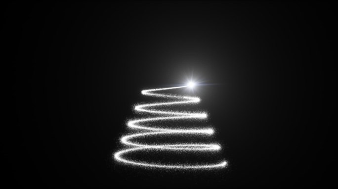 圣诞节圣诞树圣诞树粒子（ae模板）