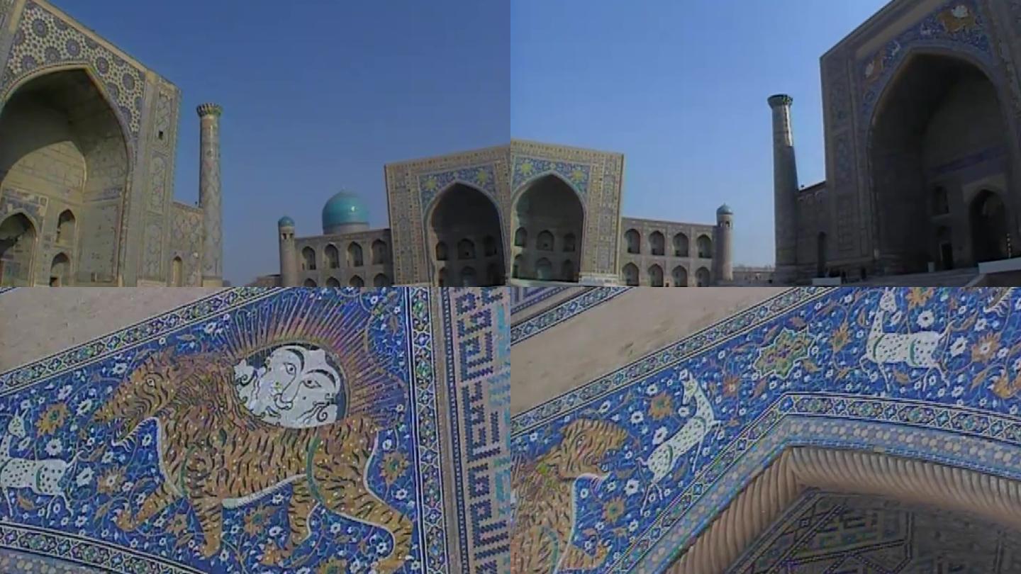 乌兹别克斯坦撒马尔罕清真寺
