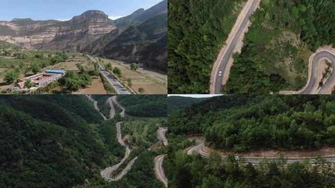 太行山太行山村山村小路林间小路