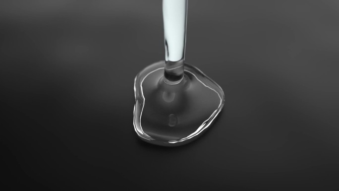 白色透明美容液体膏体粘液化学实验果酱