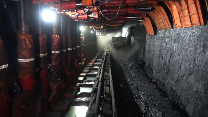 【有版权】4K现代化煤矿采煤运煤