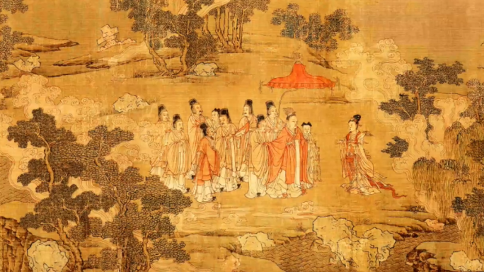 十大名画《洛神赋》东晋-顾恺之