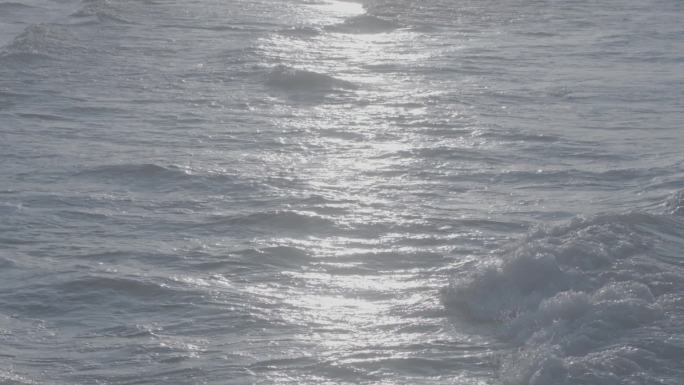 索尼实拍高清升格海浪浪花远景
