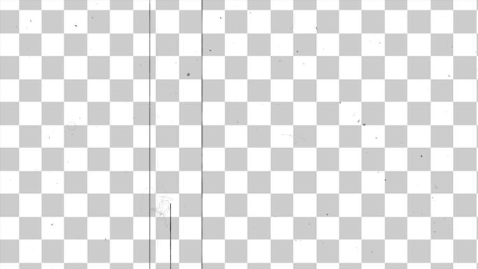 复古旧胶卷胶片电视划痕效果-无缝循环