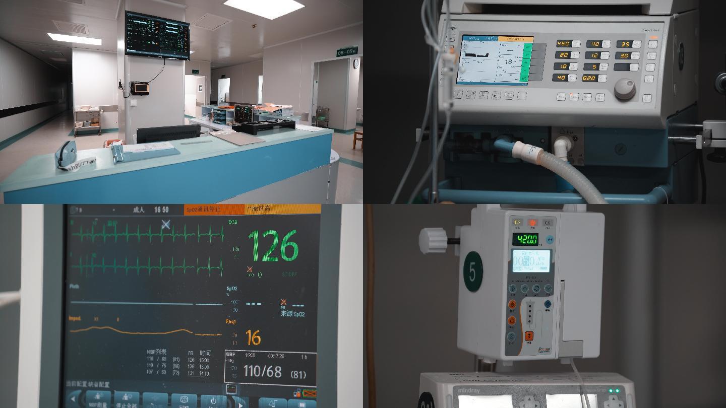 4K重症监护室ICU医疗设备