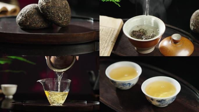 【4k】云南普洱茶沱茶