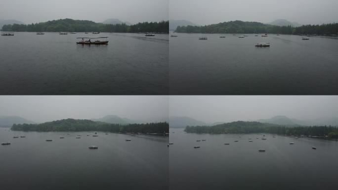 飞远大全景山湖水游船