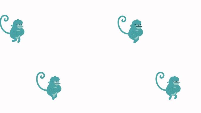 4K-小猴子-alpha通道