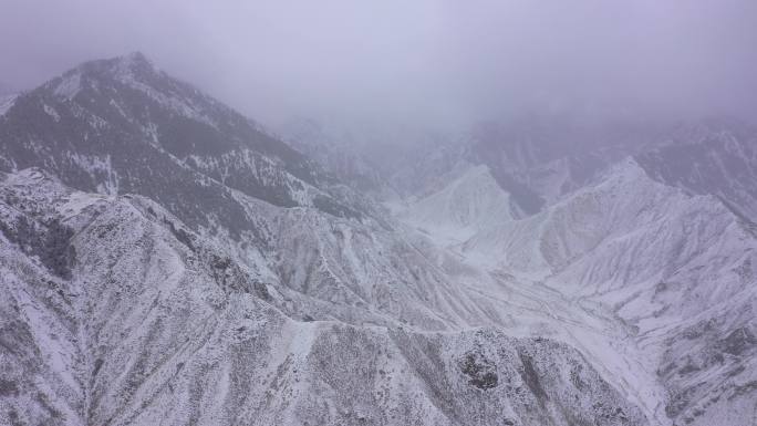 山沟山坳大雪