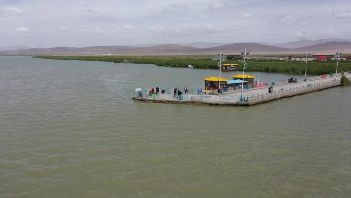 青海德令哈托素湖海西蒙古自治州