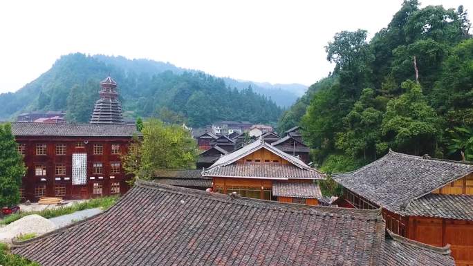 田园乡村风景航拍180