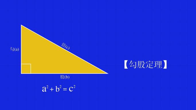 【视频·4K】勾股定理