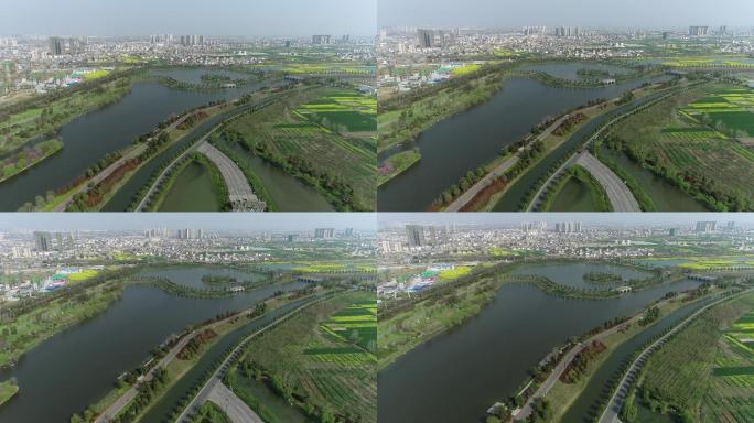 颍上县湿地公园航拍（4K50帧）