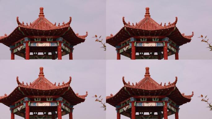 高清中国古典建筑延时视频素材