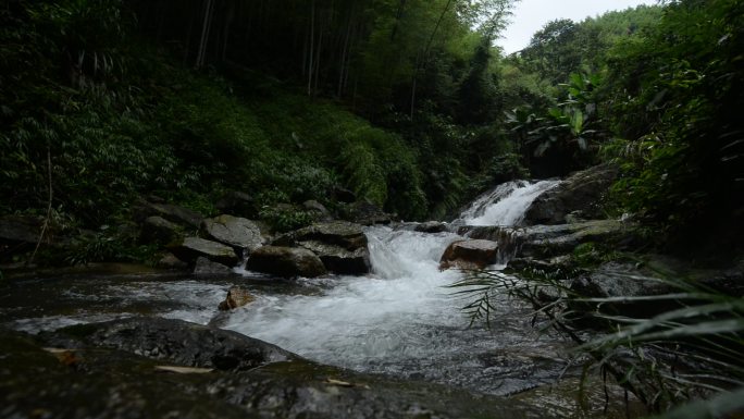 溪水山泉泉水大自然