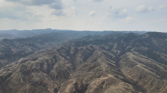 【原创】黄土高原土丘山坡航拍