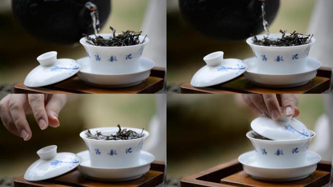 功夫茶泡茶注水