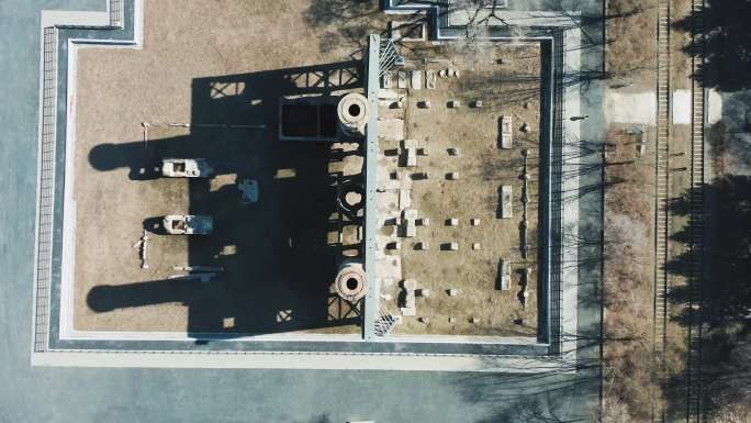 4K哈尔滨731遗址罪证陈列馆航拍及内部