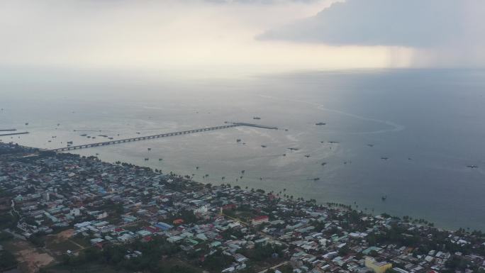 柬埔寨海边港口富国岛70年中国