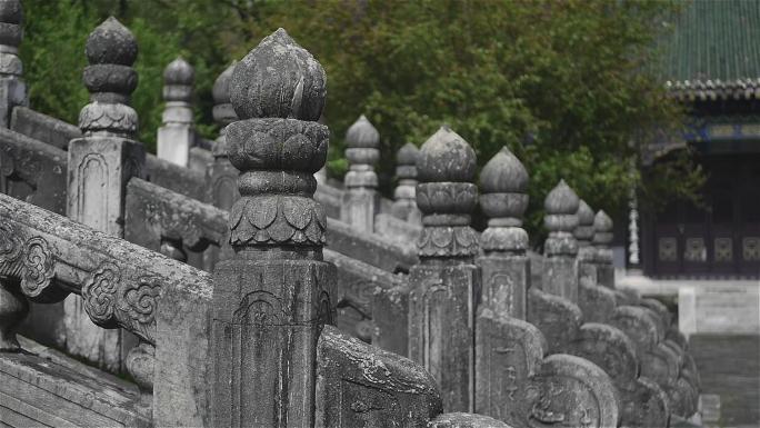 陵墓园白玉石文物石雕栏杆