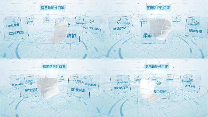 医用口罩功能展示
