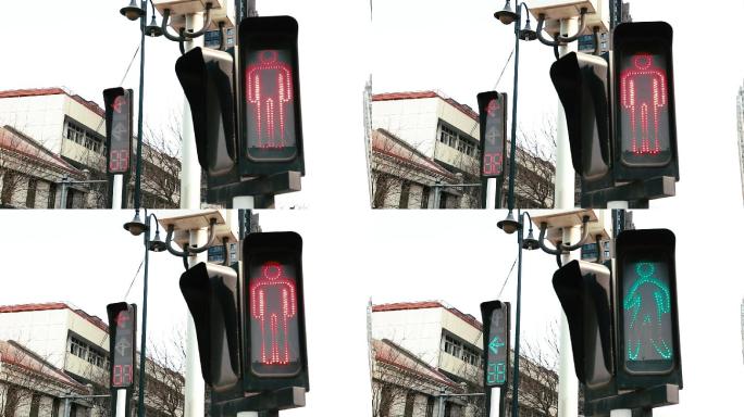 城市交通信号灯变换