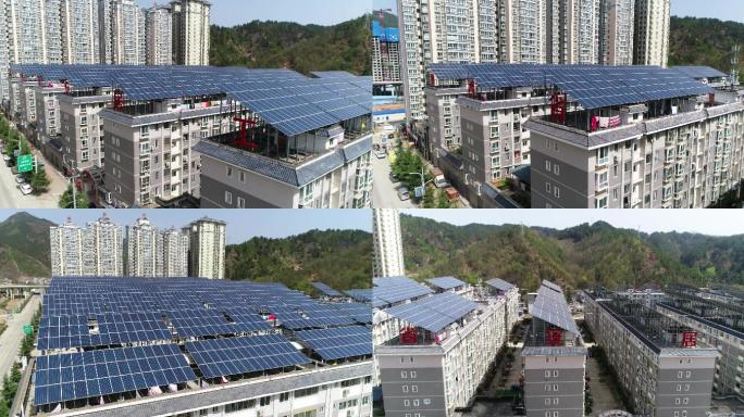 陕西省太阳能安居工程航拍