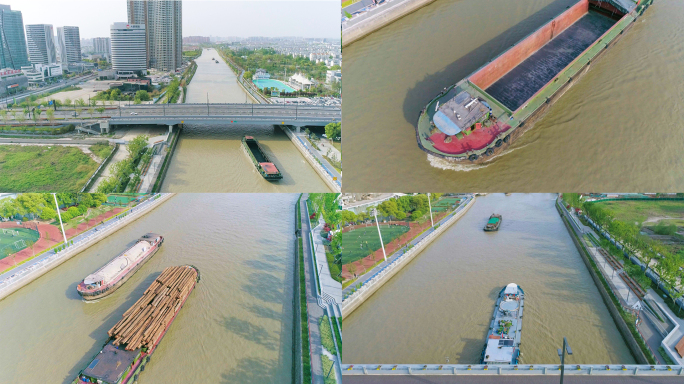 4K航怕苏州京杭大运河