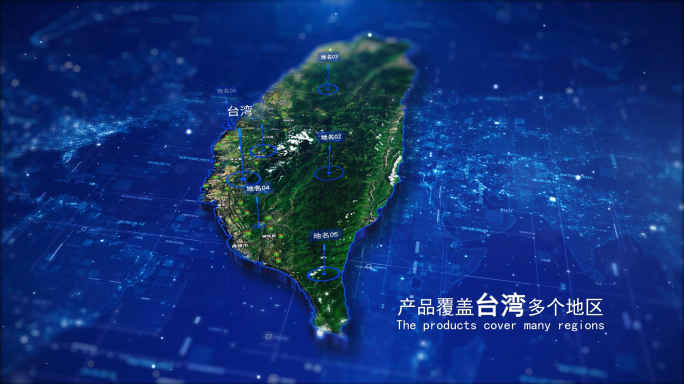 【台湾地图】科技电子区域地图位置连线周边
