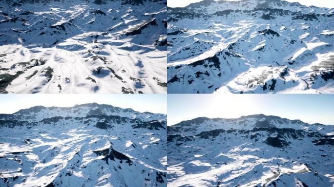 4K原创雪山冰山冰岛穿梭视频05