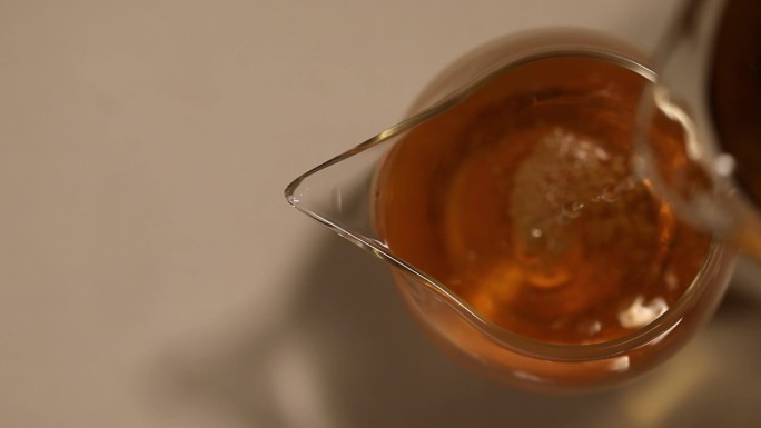 玻璃杯泡茶煮茶茶叶水超清唯美