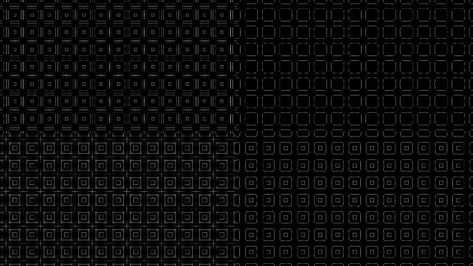 白色方块方形矩阵排列运动动态背景