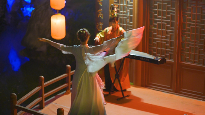 合集-古风建筑古筝中国舞演出