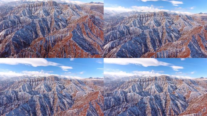 唯美新疆雪山帕米尔高原新疆4K昆仑山喀什