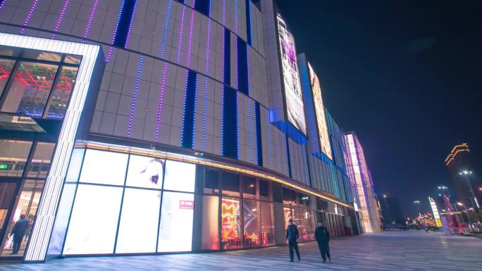 金鹰商场夜景延时